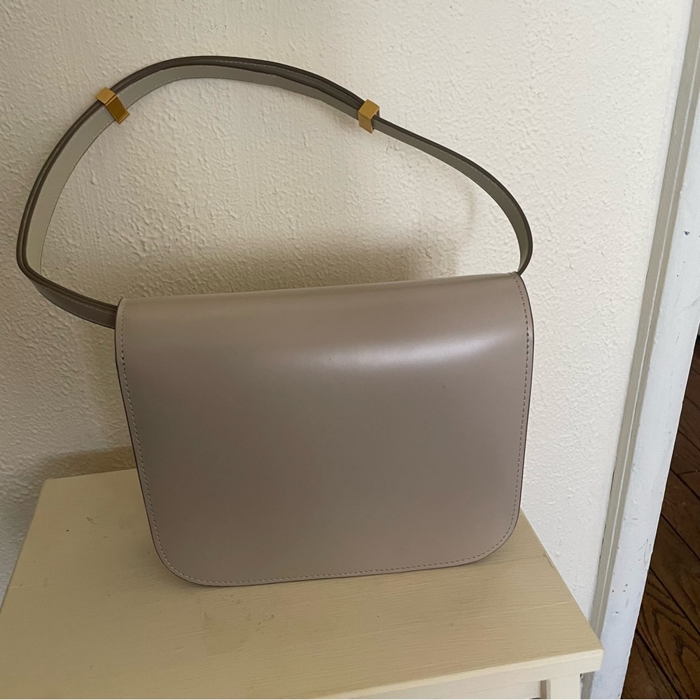 leather box bag - Picture 3 of 7